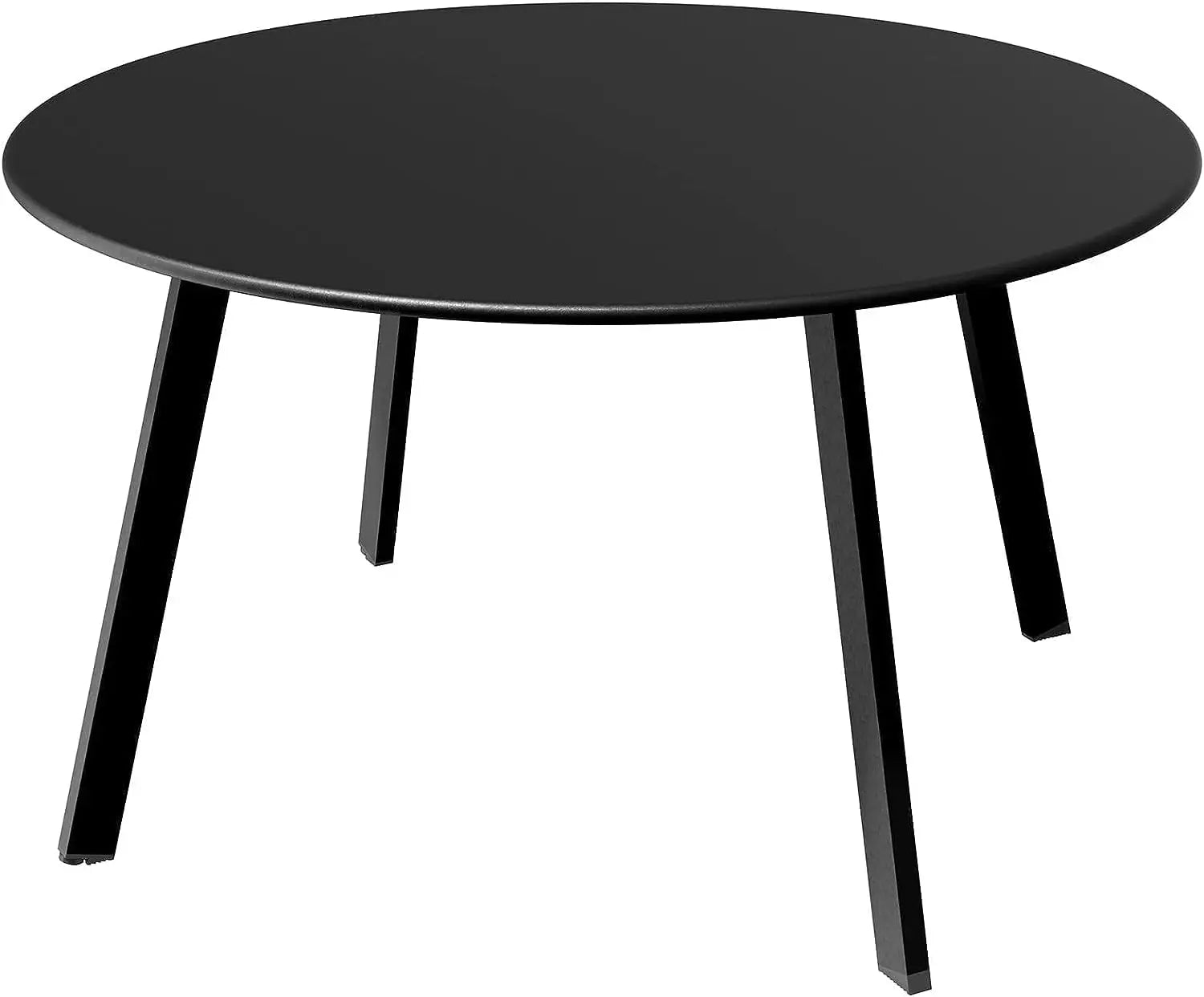 UrbanSteel 27.5 Round Patio Coffee Table – Weatherproof