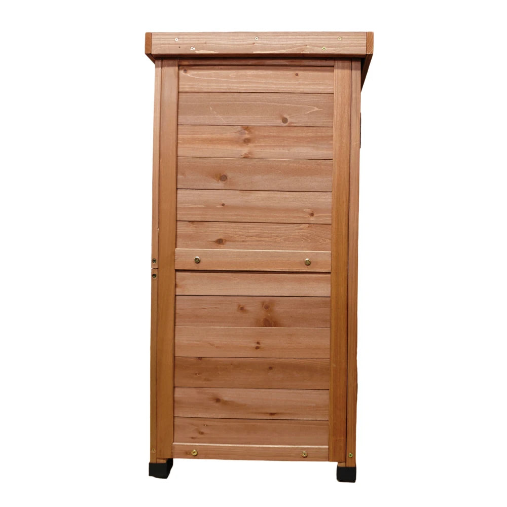 GardenCraft Grey: Outdoor Potting Bench & Storage