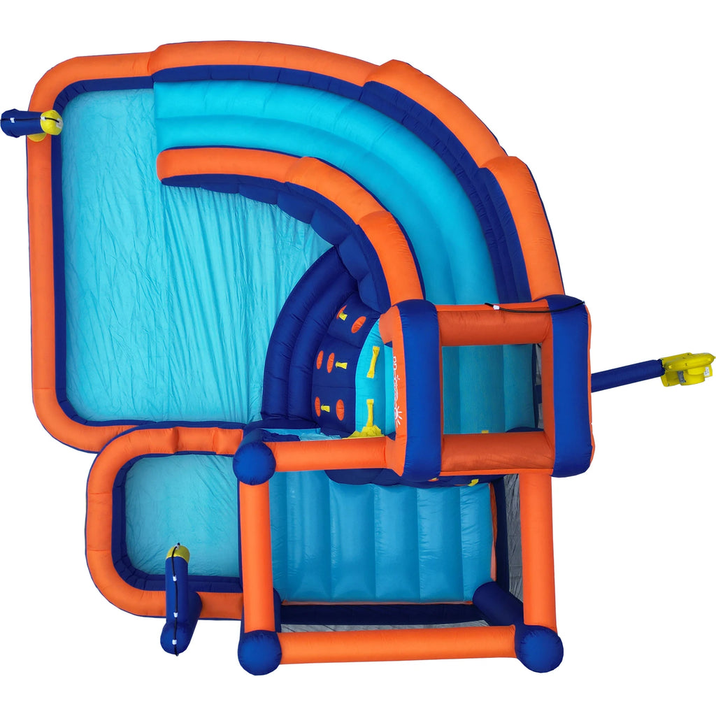 Hapcap Mega Bounce & Slide Castle with Climbing Walls