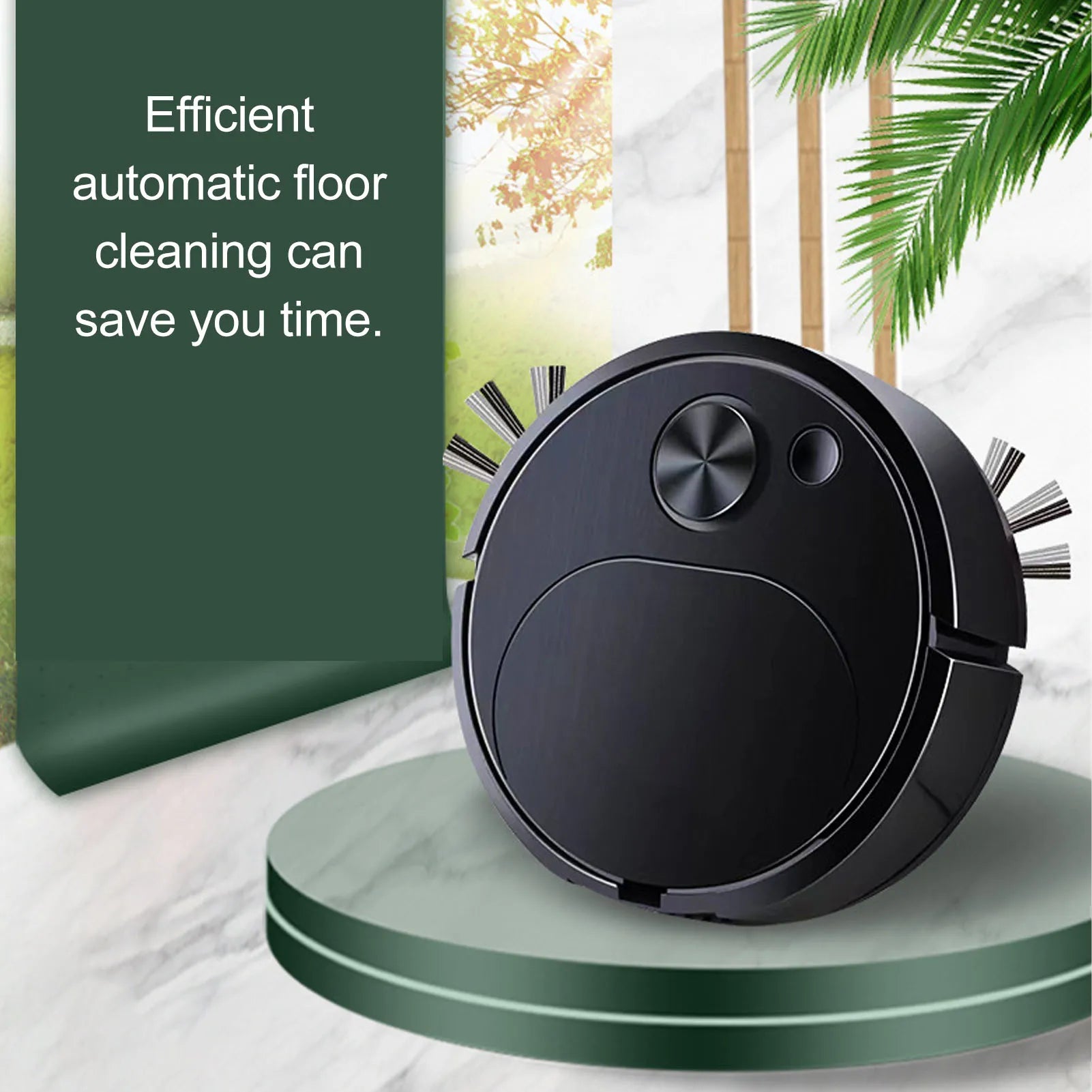 SweepMaster 3-in-1 Silent Rechargeable Vacuum Bot