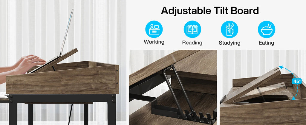 Queen Overbed Adjustable Desk – Mobile Laptop Table