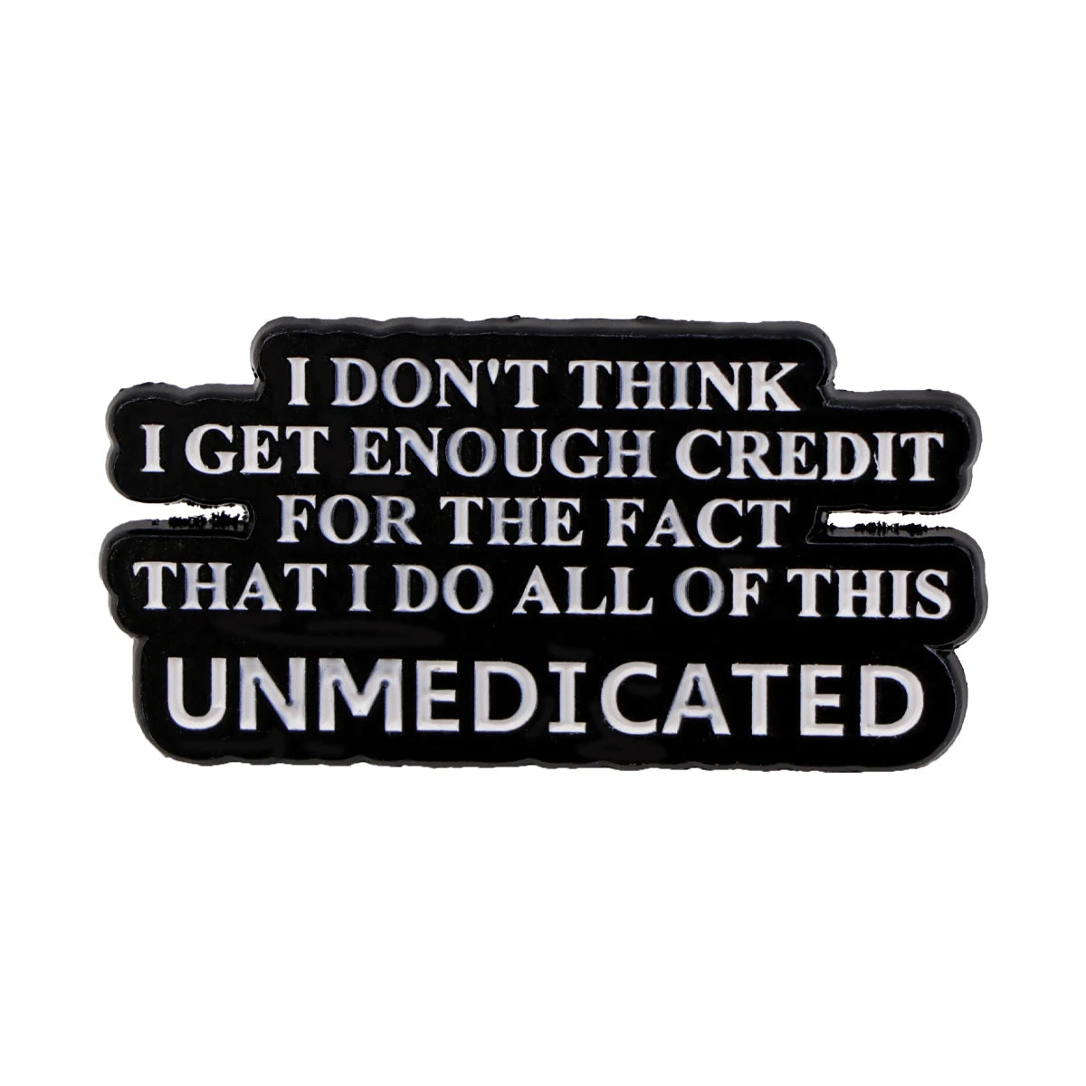 SkeleQuip: Witty Phrase Enamel Pins & Brooches
