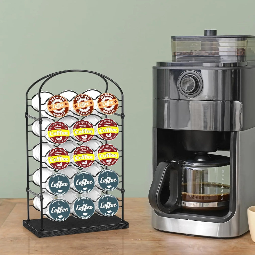 K-Cup Keeper: Sleek 30-Pod Countertop Organizer