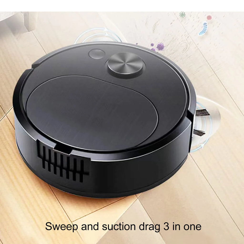 SweepMaster 3-in-1 Silent Rechargeable Vacuum Bot