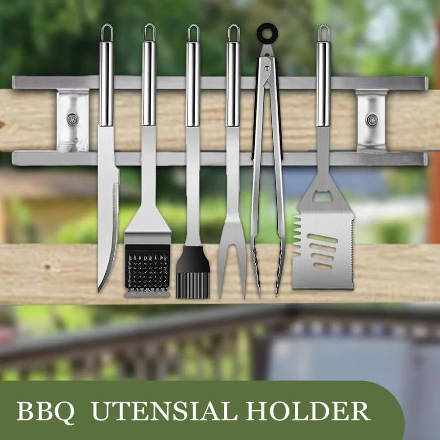 Magnet Strip: 18-Inch Knife Bar & Hook Rack