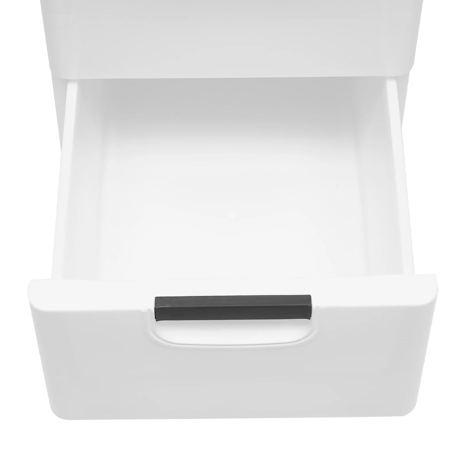 Rollable 5-Drawer Plastic Dresser Storage Tower Unit