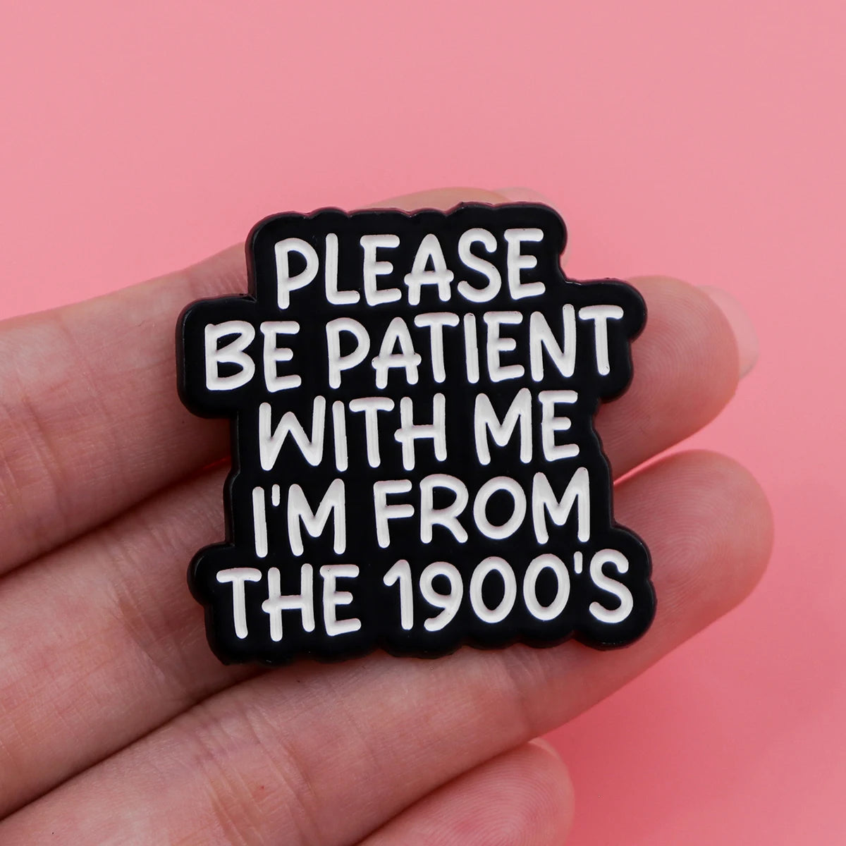 PhrasePins: Cartoon Quote Enamel Brooches & Backpack Badges