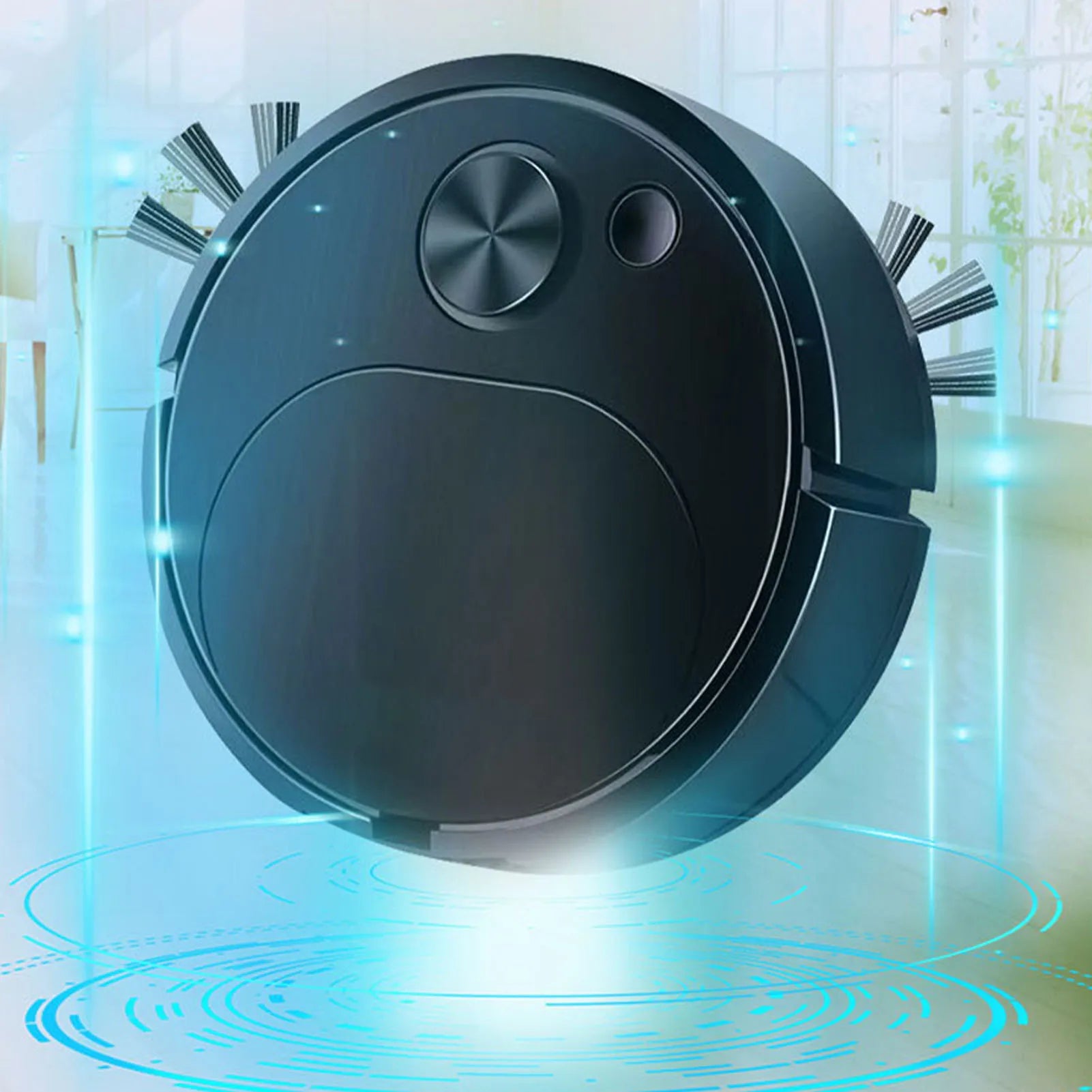 SweepMaster 3-in-1 Silent Rechargeable Vacuum Bot