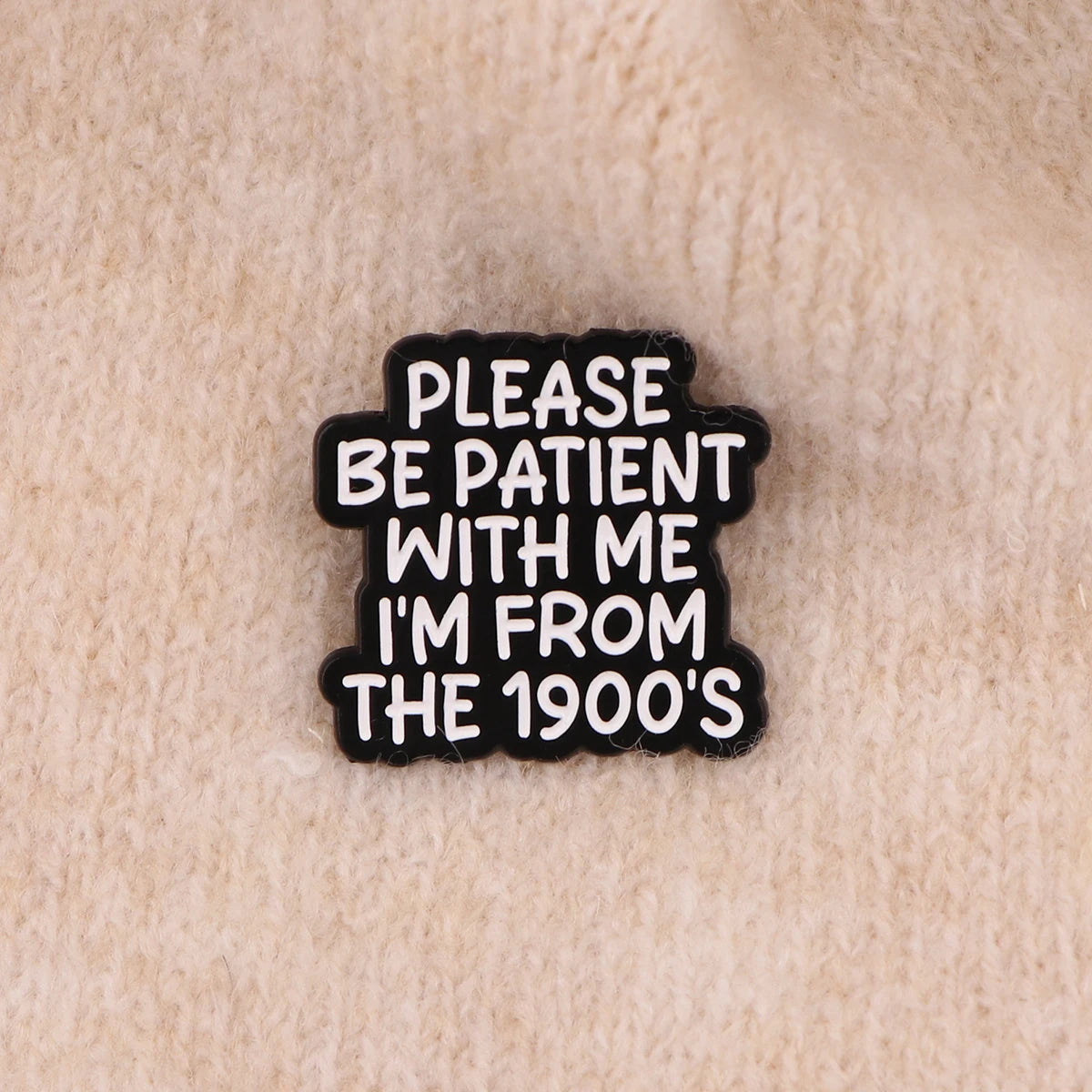 PhrasePins: Cartoon Quote Enamel Brooches & Backpack Badges