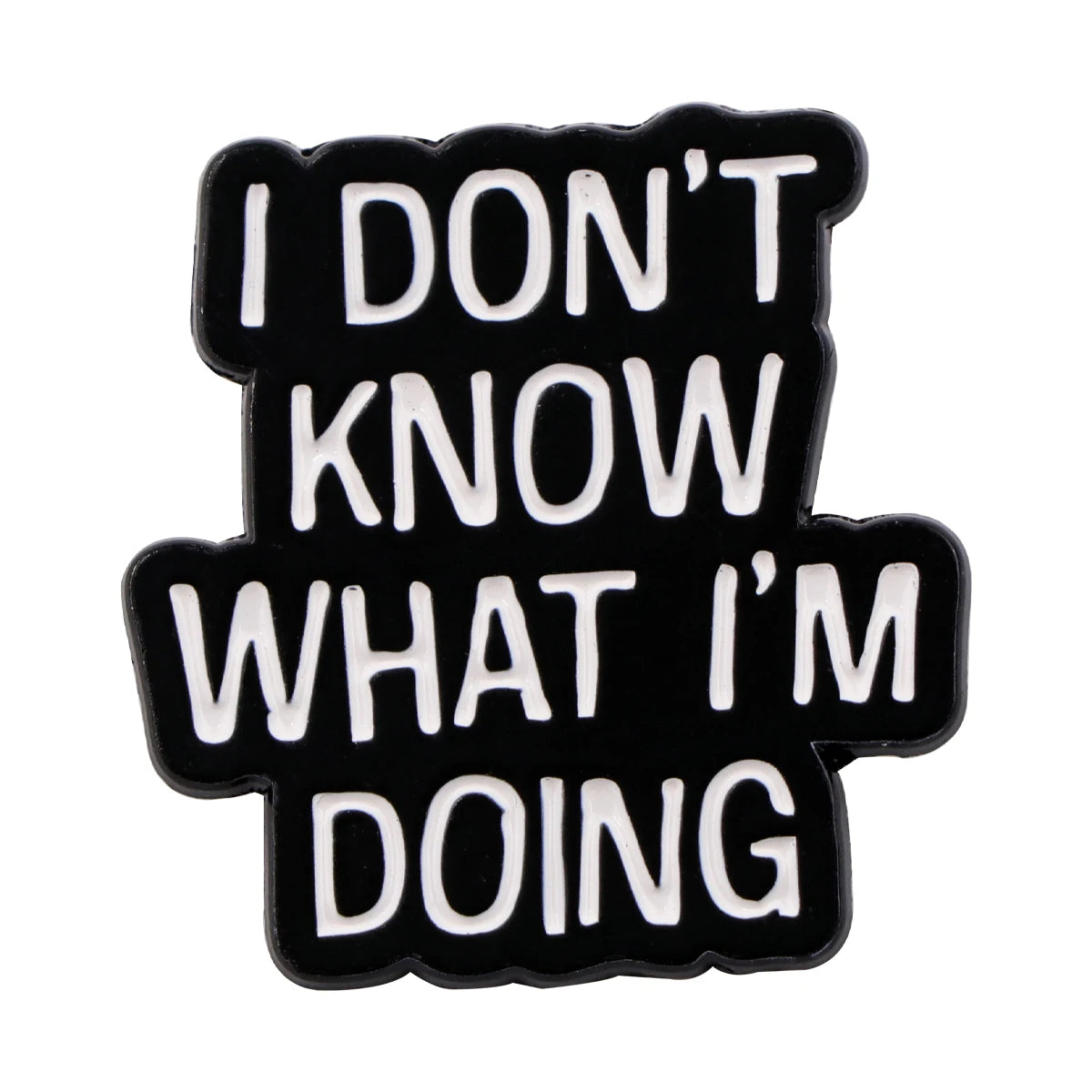 SkeleQuip: Witty Phrase Enamel Pins & Brooches