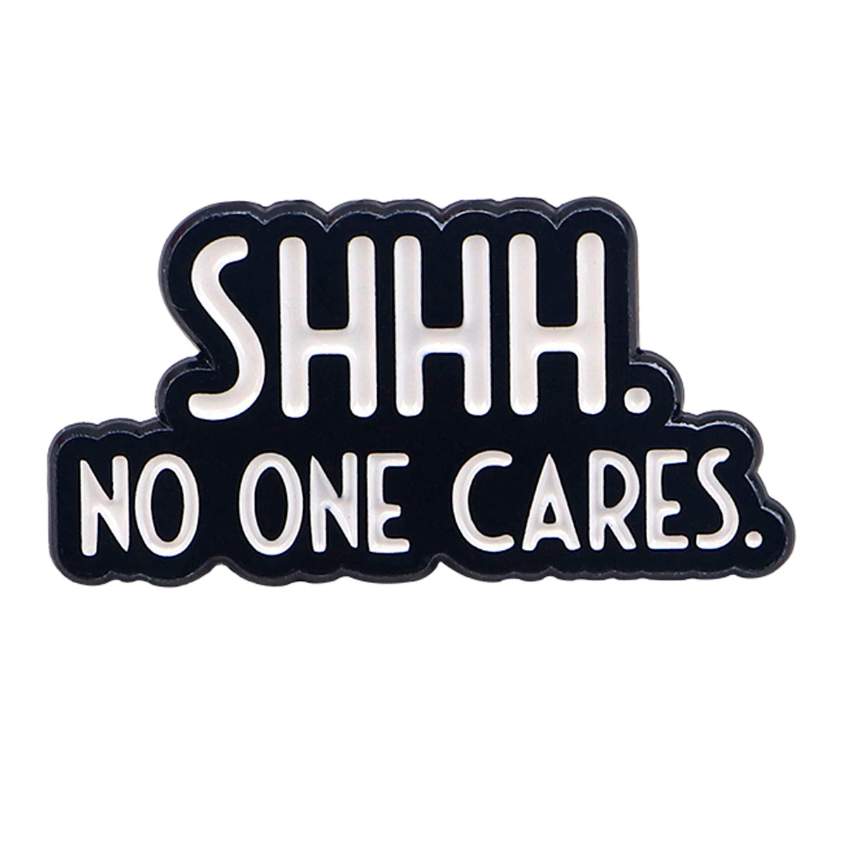 PhrasePins: Cartoon Quote Enamel Brooches & Backpack Badges