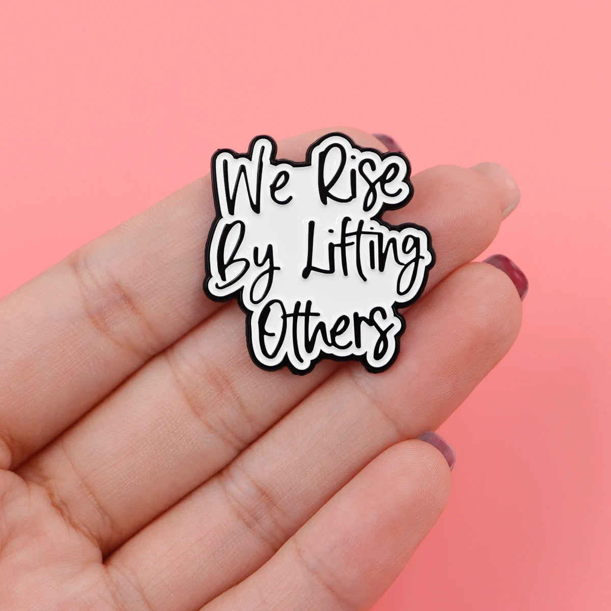 SkeleQuip: Witty Phrase Enamel Pins & Brooches