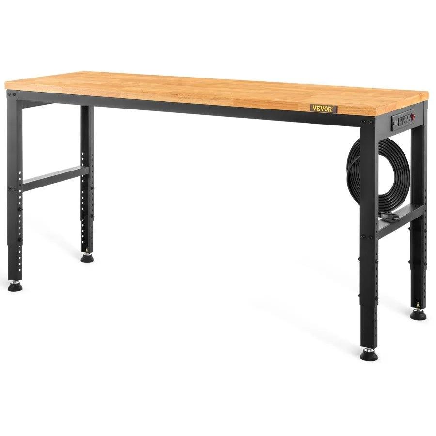 PowerPro Adjustable Garage Workbench, 48x20, 2000lb