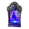 SpookyGlow LED Headstone Light – Halloween Yard Decor