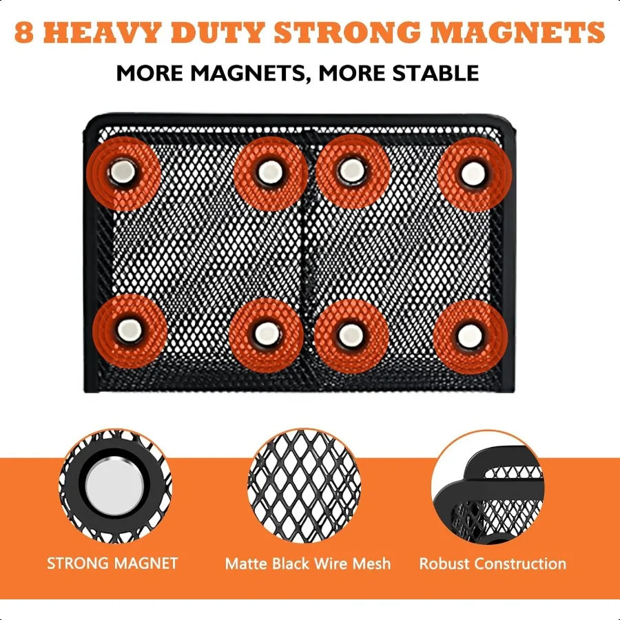 MagnaGrip Mesh Marker Holder – Ultra-Strong for Boards