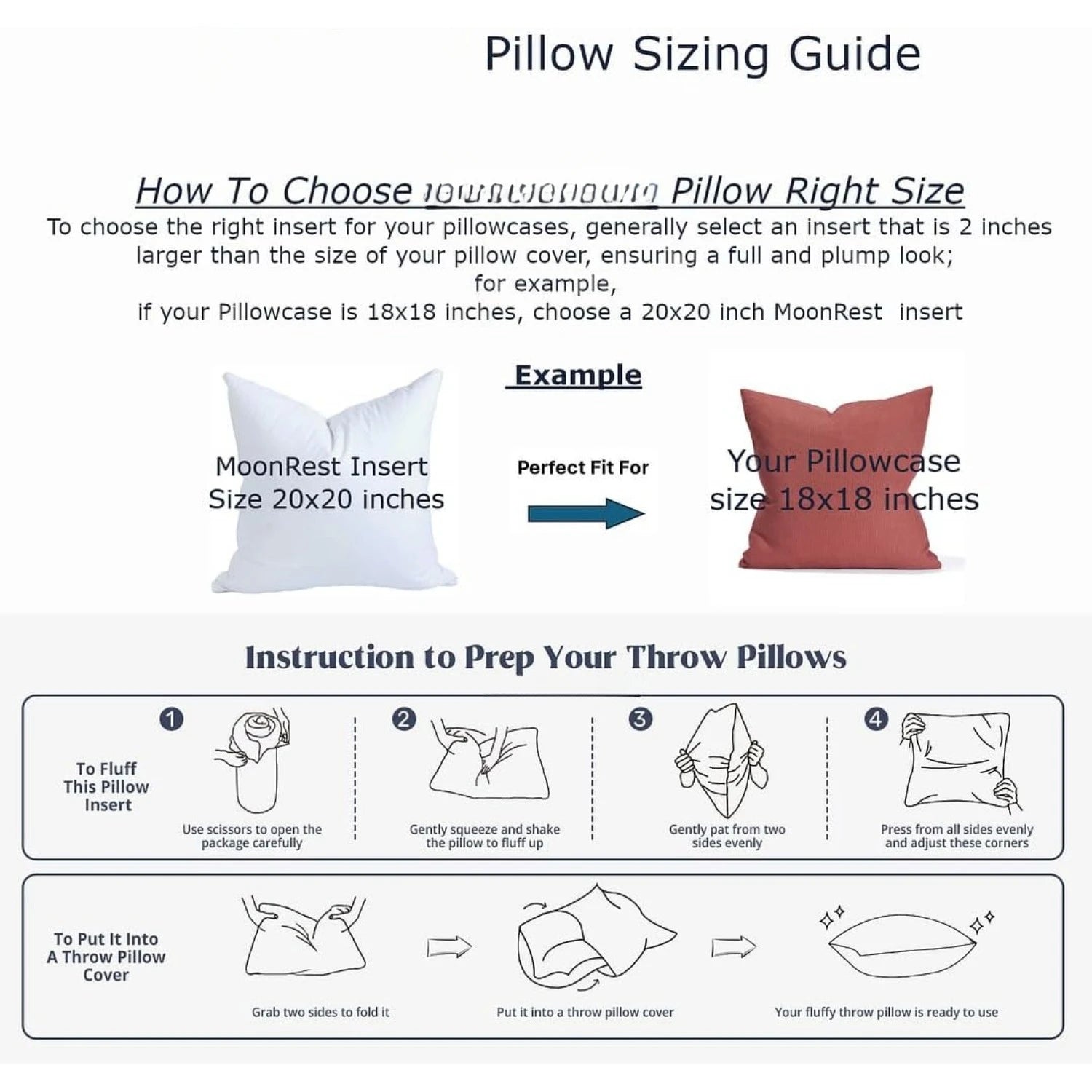 SnugFill 16x38 Down-Alternative Pillow Insert