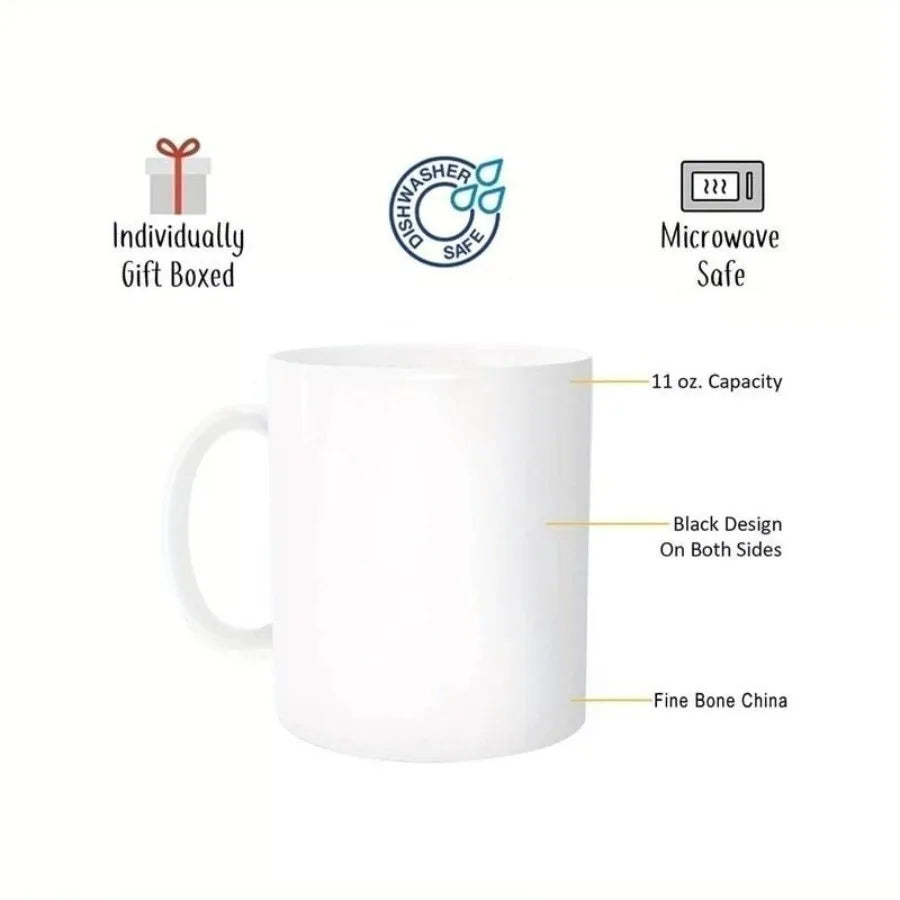 Savior Sips: Jesus & Coffee Funny Ceramic Mug 11oz