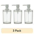 TrioClear 12oz Soap Pump Dispenser Set – 3 Pack