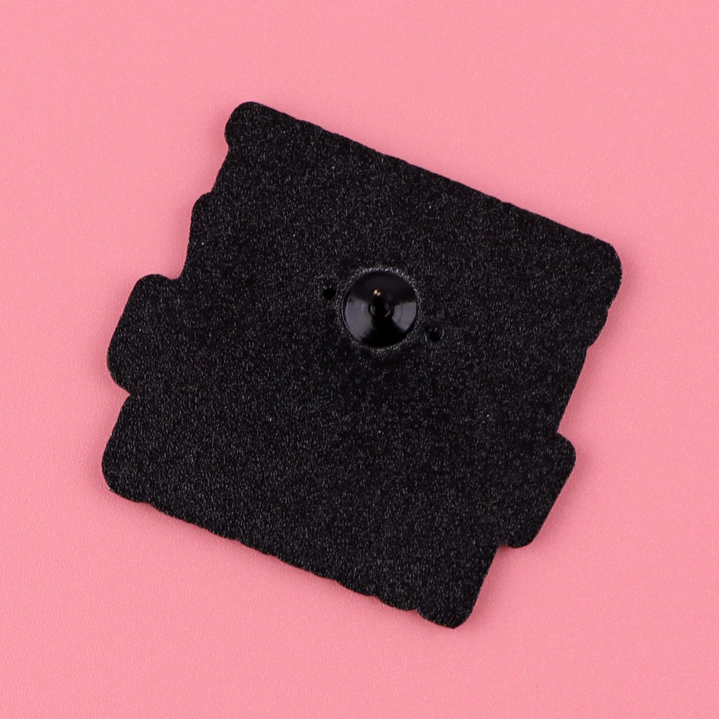 SkeleQuip: Witty Phrase Enamel Pins & Brooches