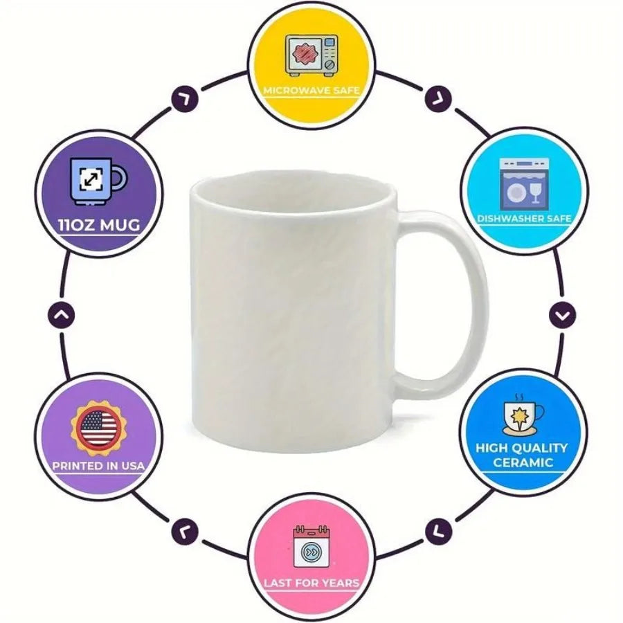 Savior Sips: Jesus & Coffee Funny Ceramic Mug 11oz