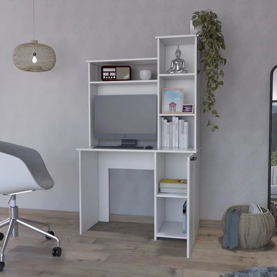 Elegance White Dumas Office Desk