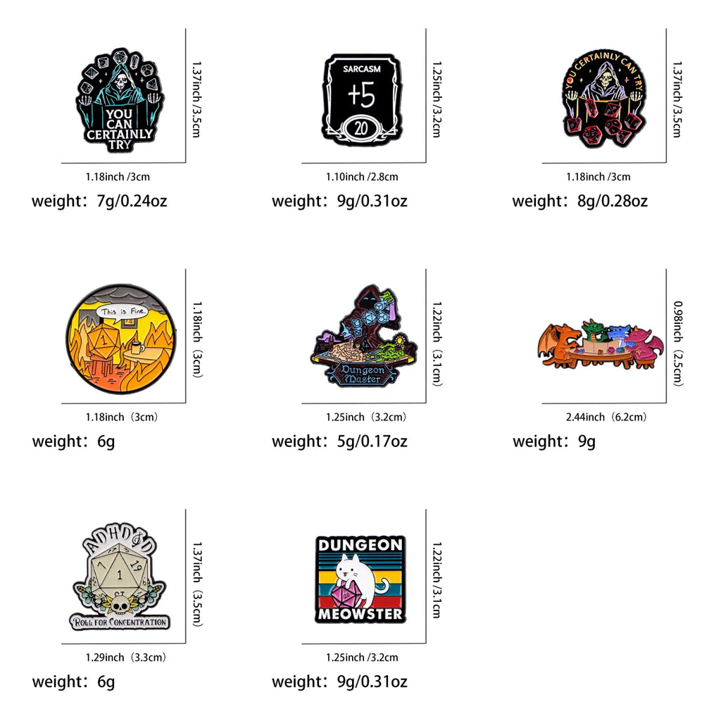 Focus Fun: Quirky ADHD Awareness Enamel Pin Badge