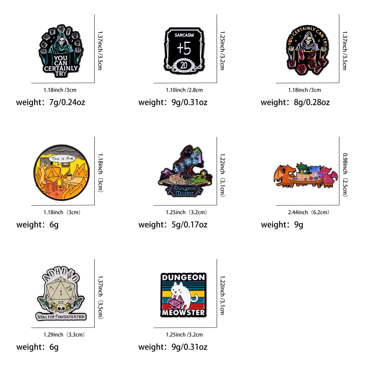 Focus Fun: Quirky ADHD Awareness Enamel Pin Badge