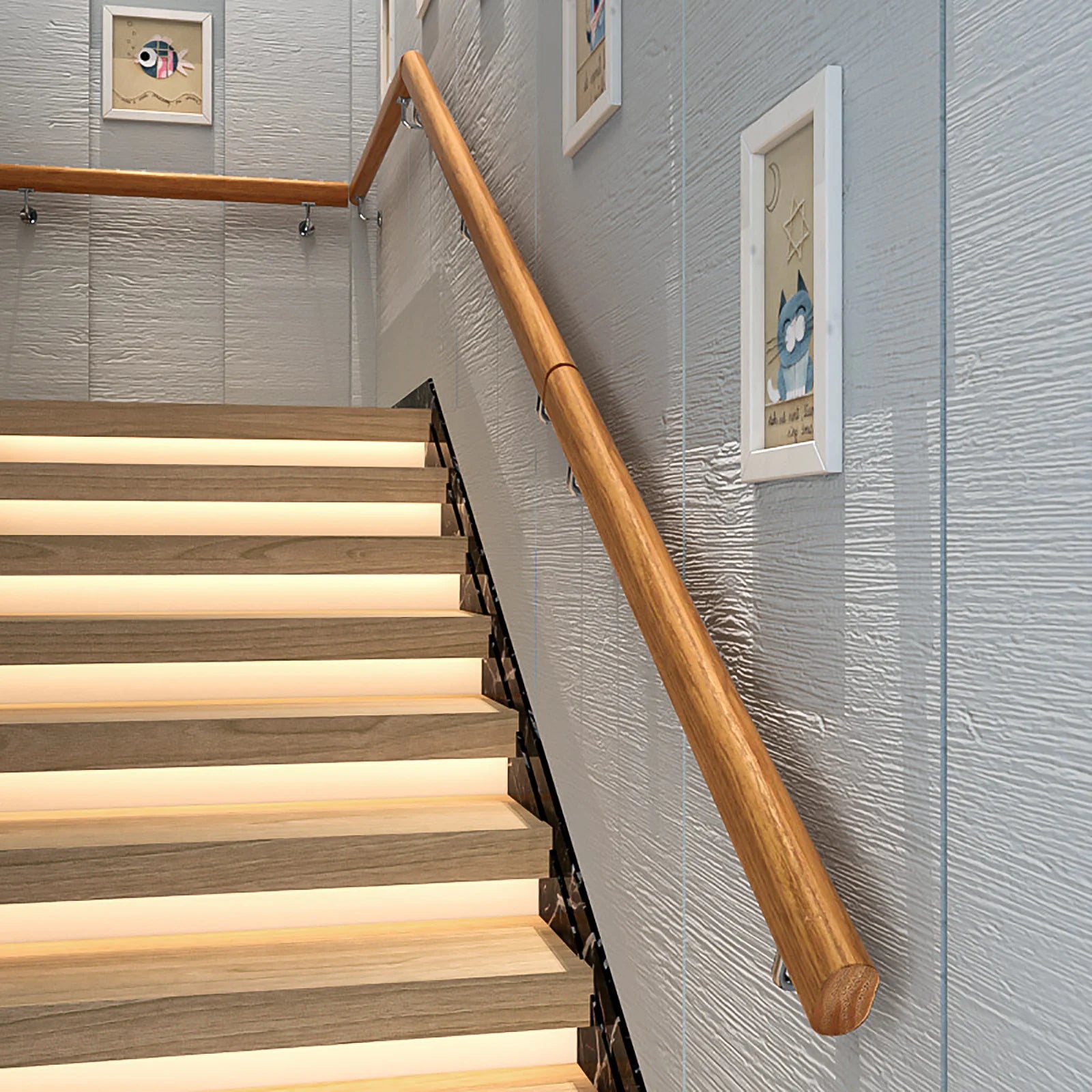 ErgoWood Stair & Deck Handrail for Home & Balcony