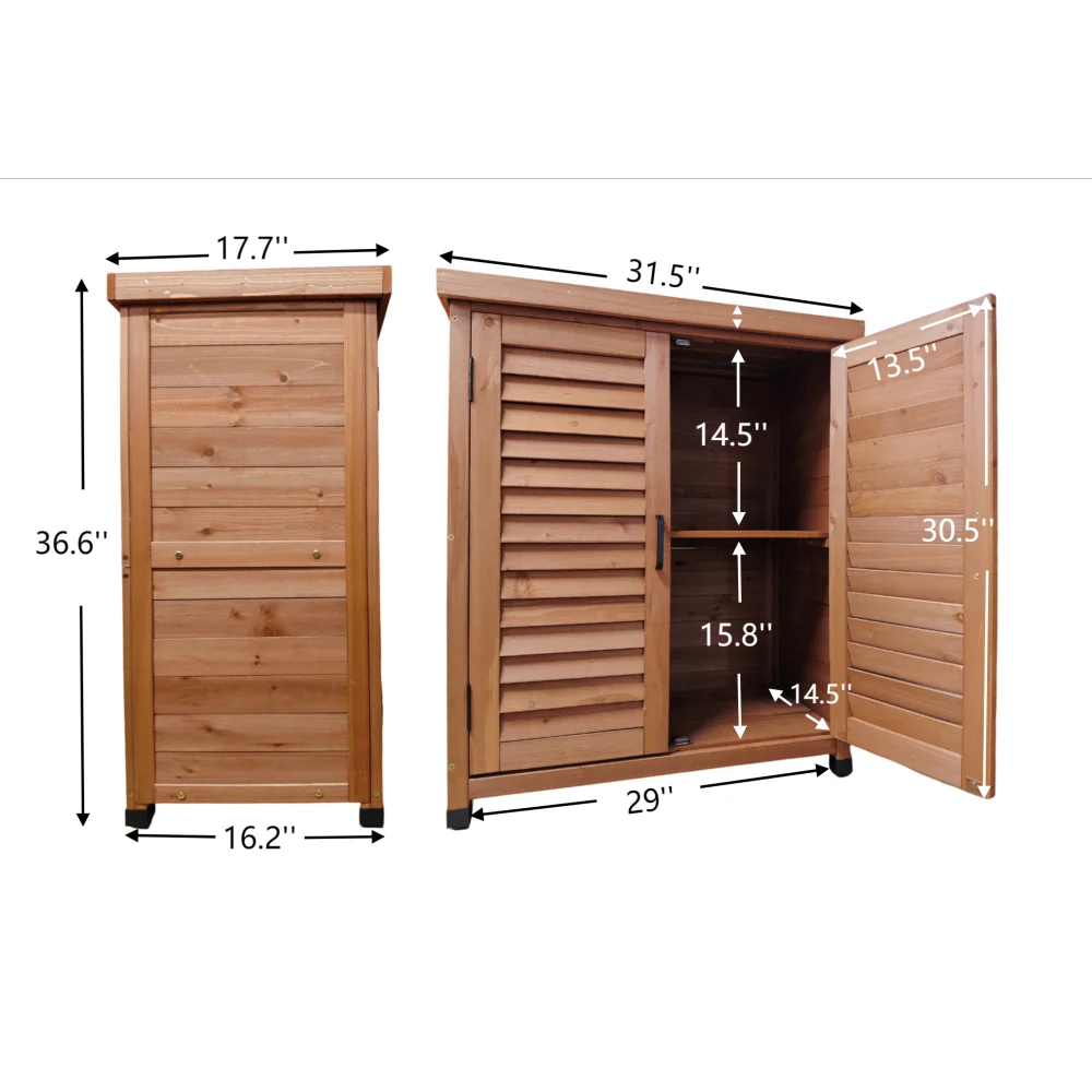 GardenCraft Grey: Outdoor Potting Bench & Storage
