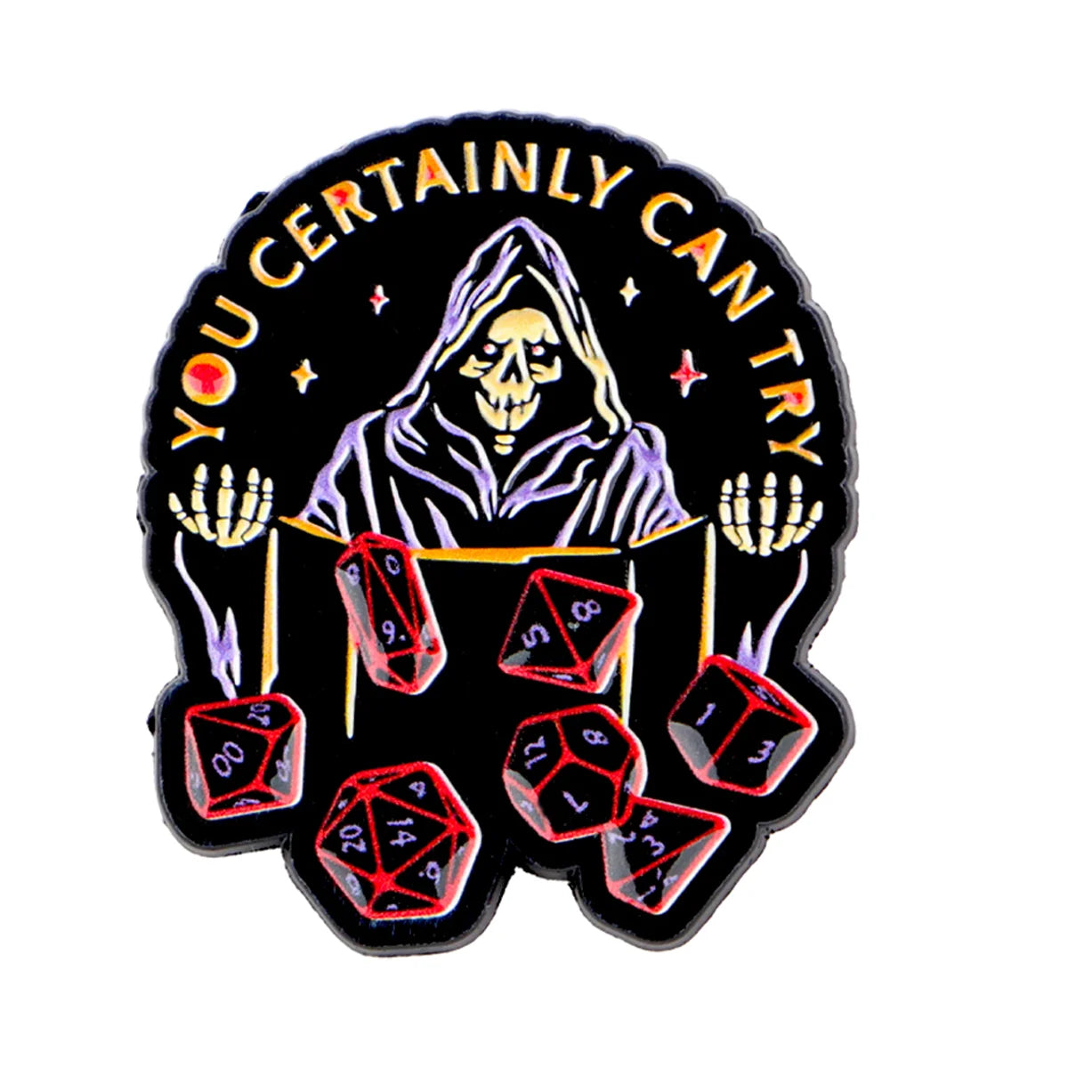 Focus Fun: Quirky ADHD Awareness Enamel Pin Badge