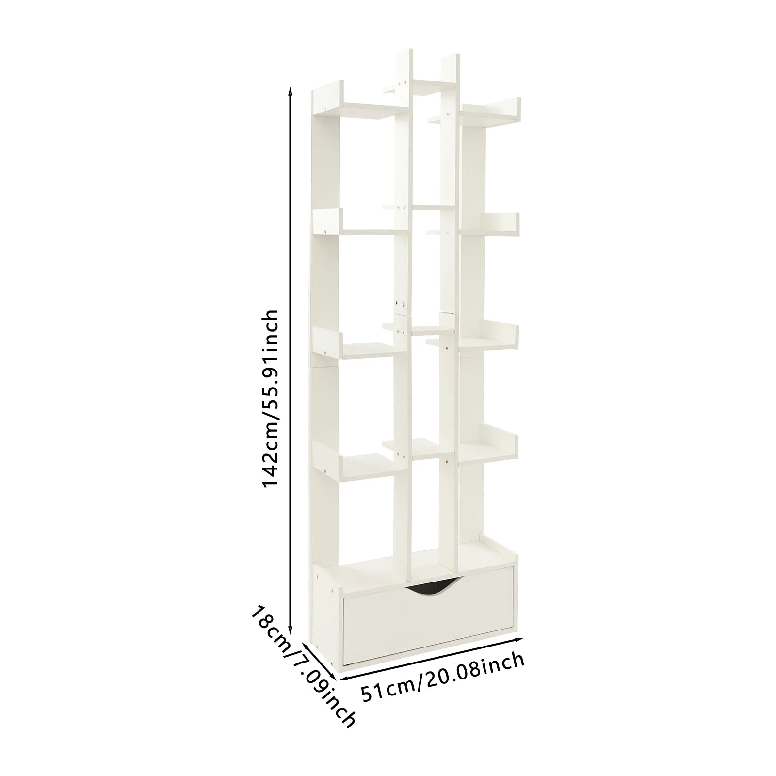 VersaShelf 15: Modular Bookcase with Cabinet