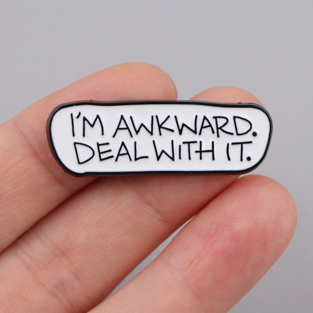 Brew-tiful Quotes Coffee Enamel Pin – Funny Brooch Badge