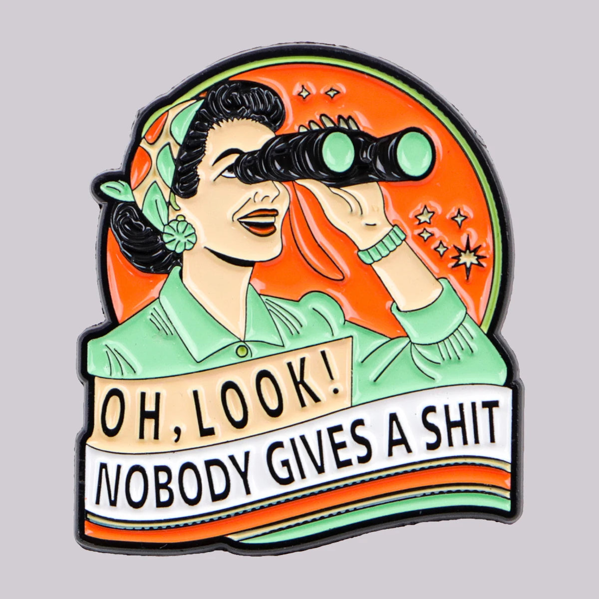 Snarky Nostalgia: Humorous Enamel Pin Collection