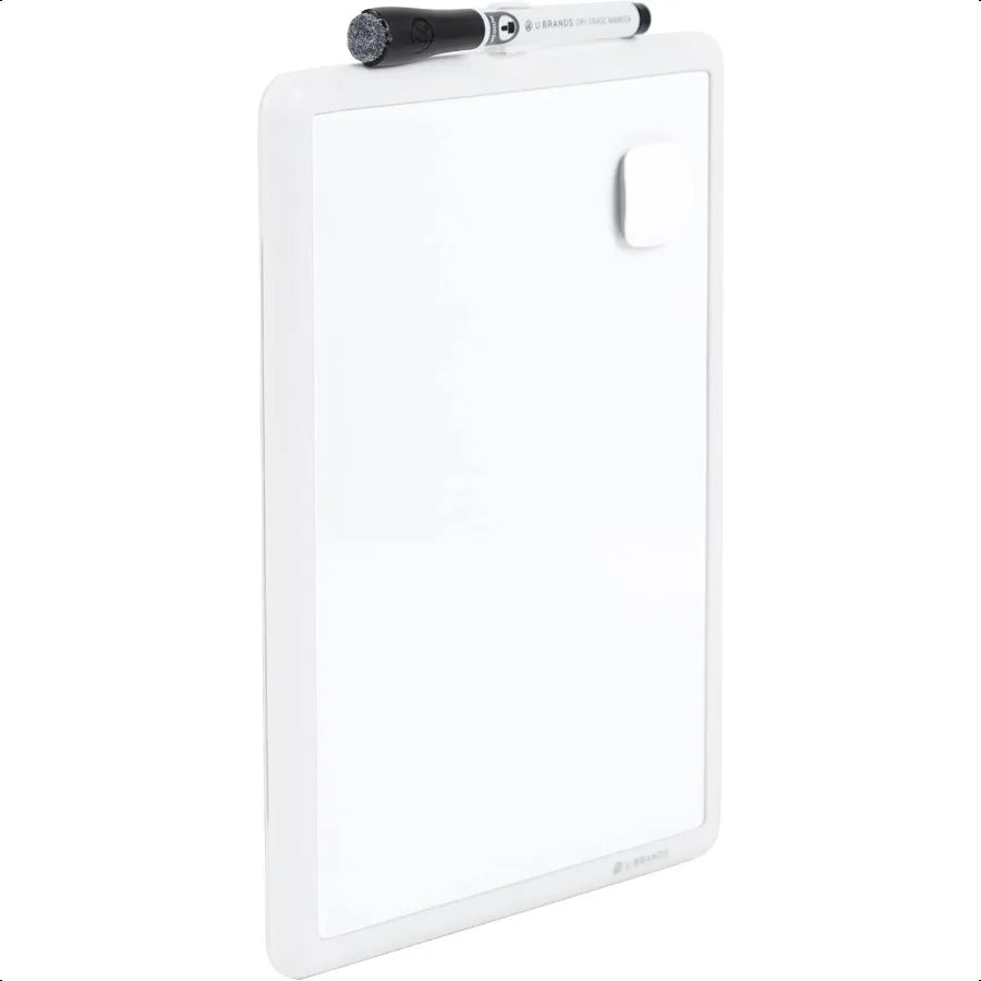 Magnetic Dry Erase Board 8.5x11 with Marker & Magnet
