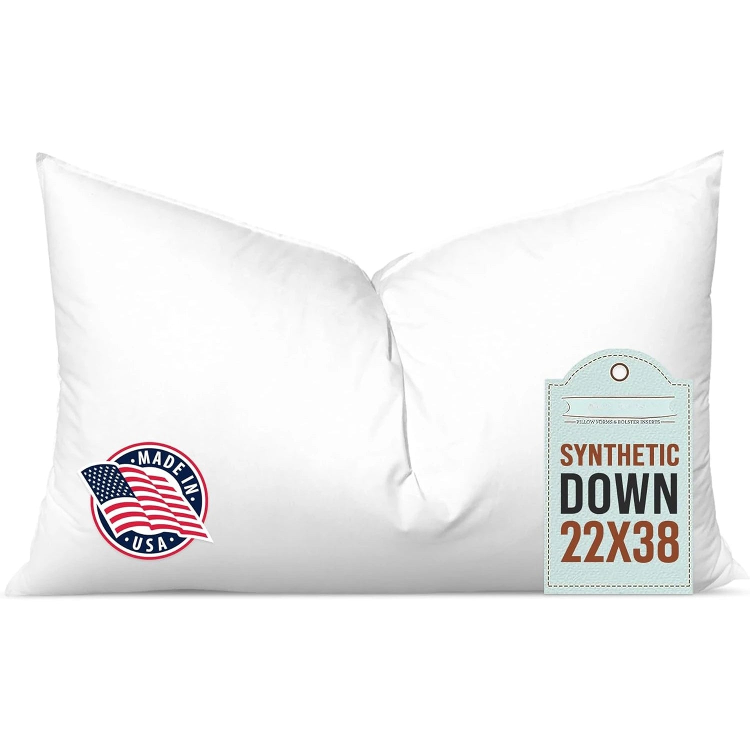 UltraSoft King XL Synthetic Down Pillow 22x38
