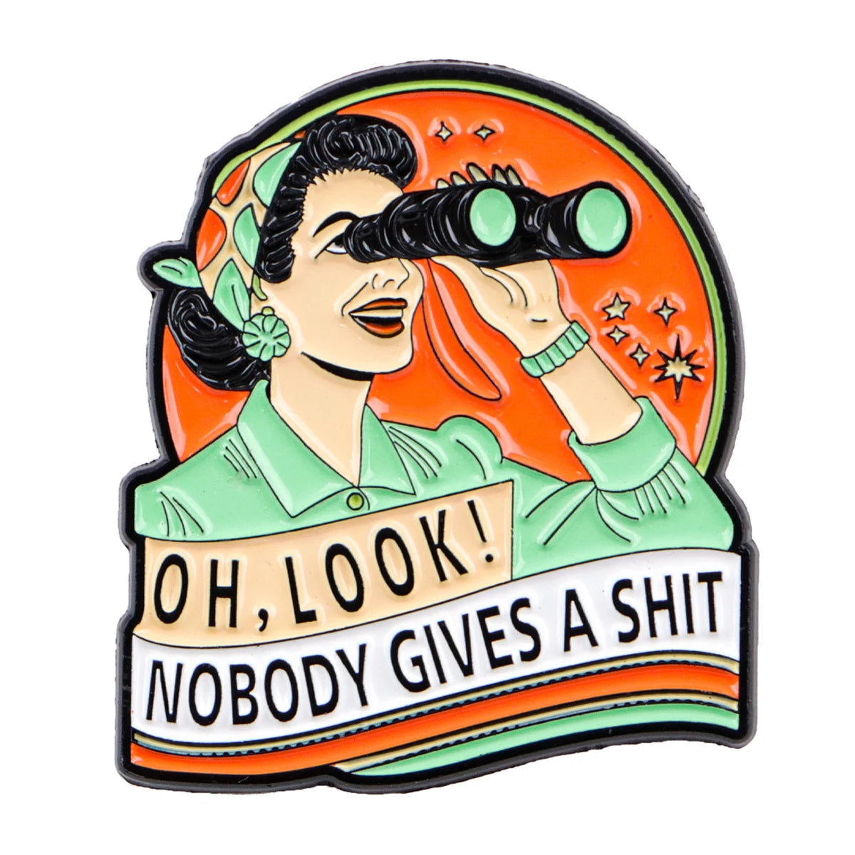 Snarky Nostalgia: Humorous Enamel Pin Collection