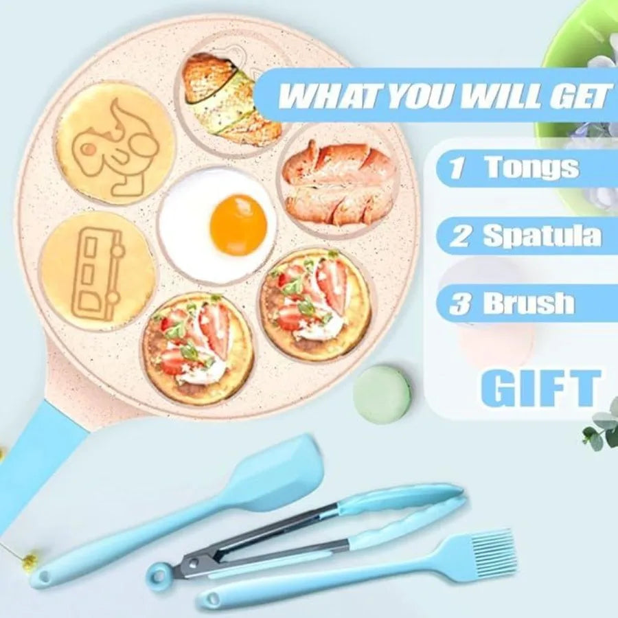 EggMaster Nonstick 3-in-1 Omelette & Pancake Pan