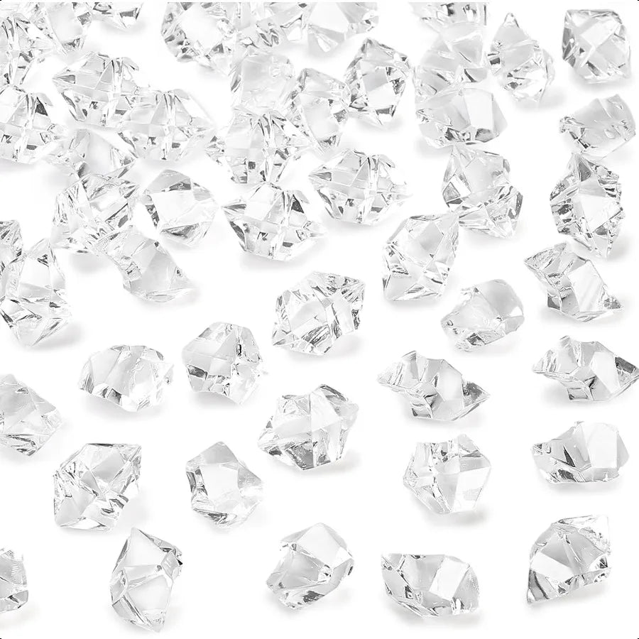FrostGems: 150PCS Clear Acrylic Crystals