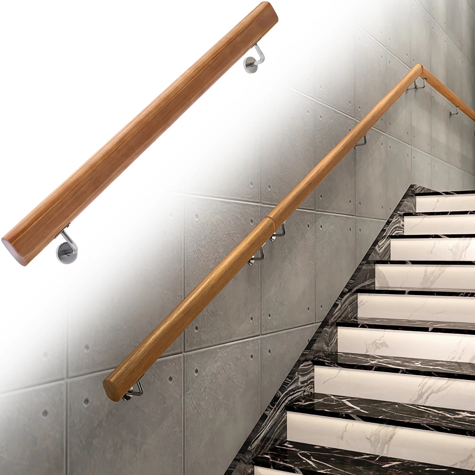 ErgoWood Stair & Deck Handrail for Home & Balcony