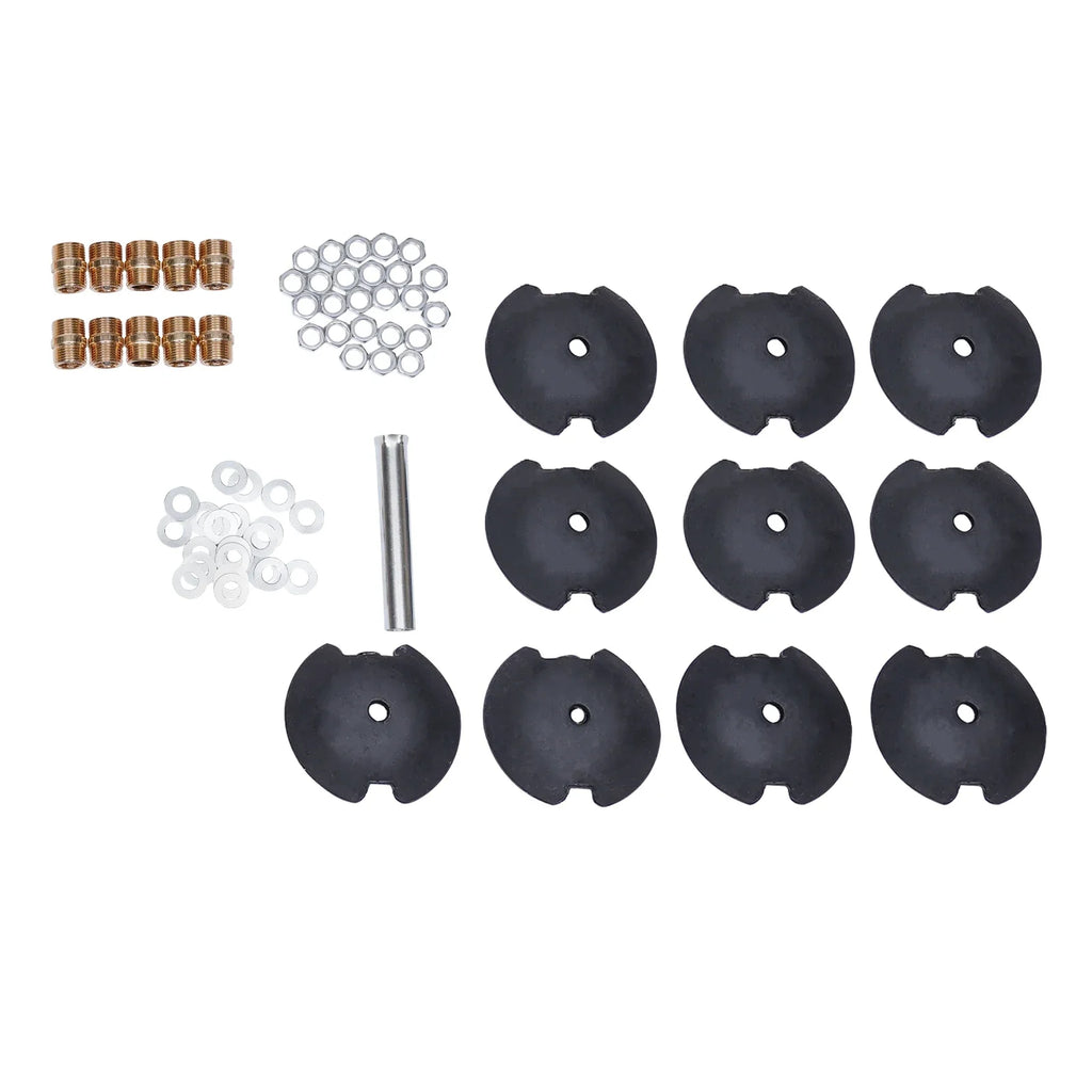 10Pcs Versatile Wedding stands Metal Trumpet Holders Vases For Weddings, Party Decorations