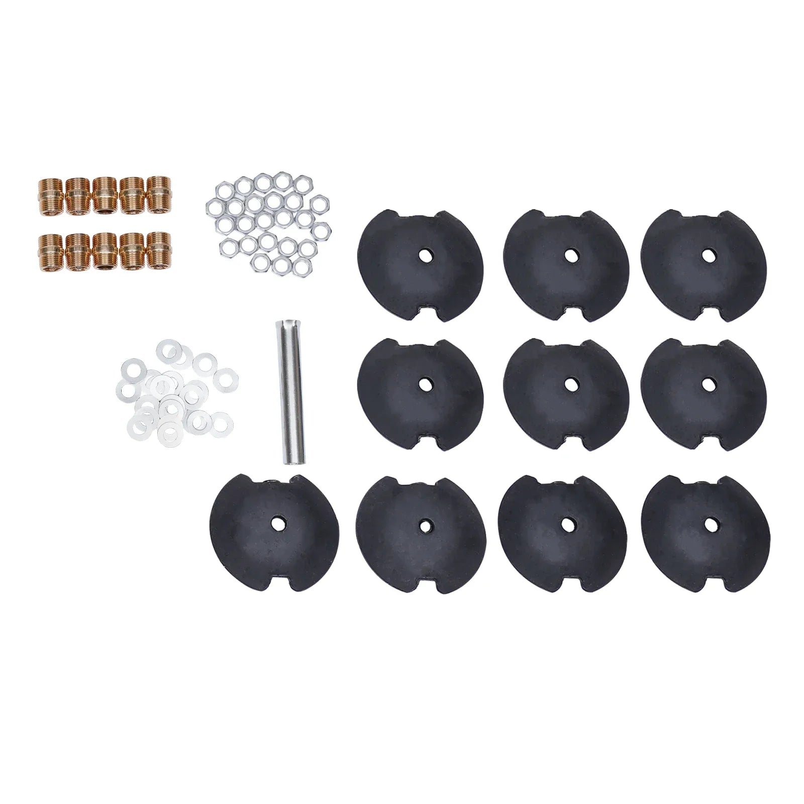 10Pcs Versatile Wedding stands Metal Trumpet Holders Vases For Weddings, Party Decorations